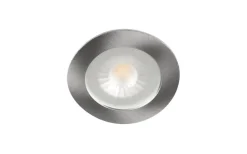 1202 12V Möbelspotlight 2700K 4,7W Borstad Stål IP44