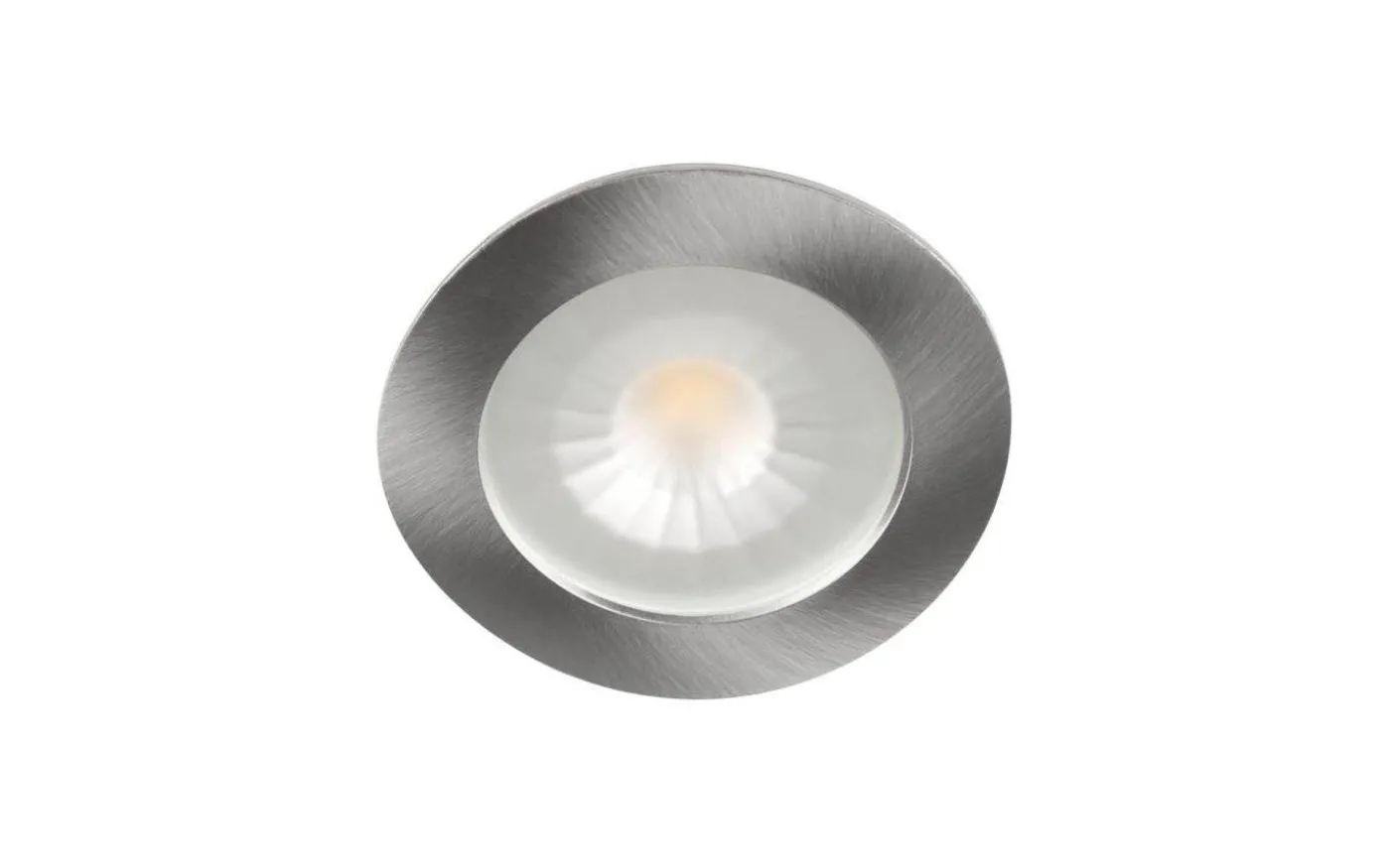 1202 12V Möbelspotlight 2700K 4,7W Borstad Stål IP44