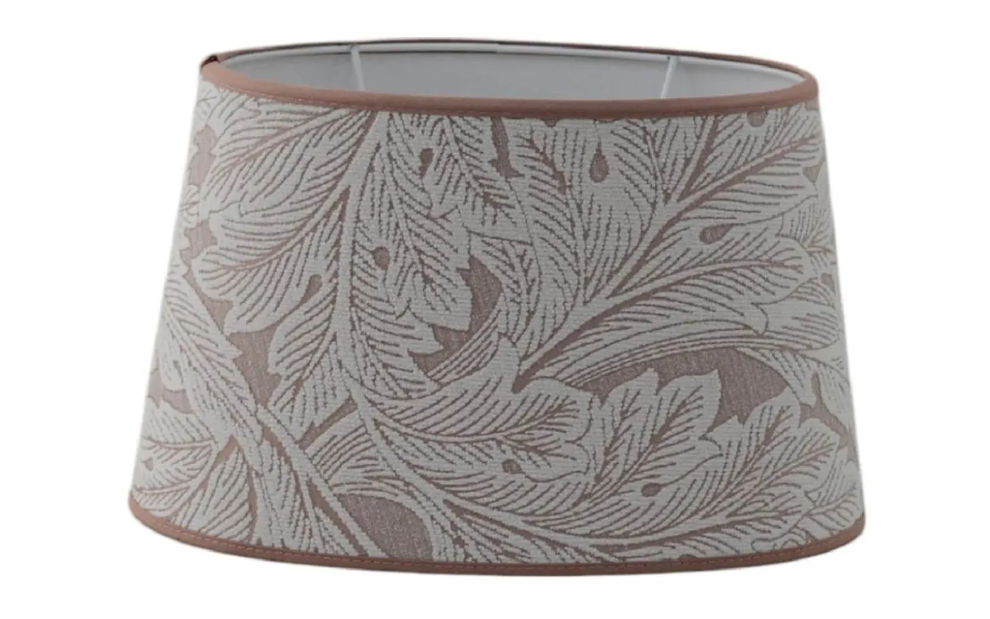 Acanthus Weave Oval Lampskärm 30cm Blush William Morris