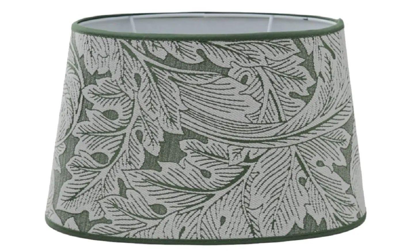 Acanthus Weave Oval Lampskärm 25cm Sage William Morris