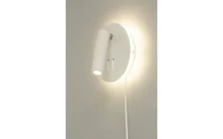 Ace Vägglampa LED 6W+3W 3000K Vit