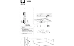 Acri Plafond 2D Vit IP44