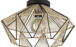 Adwickle Plafond 44,5cm Jute/Svart