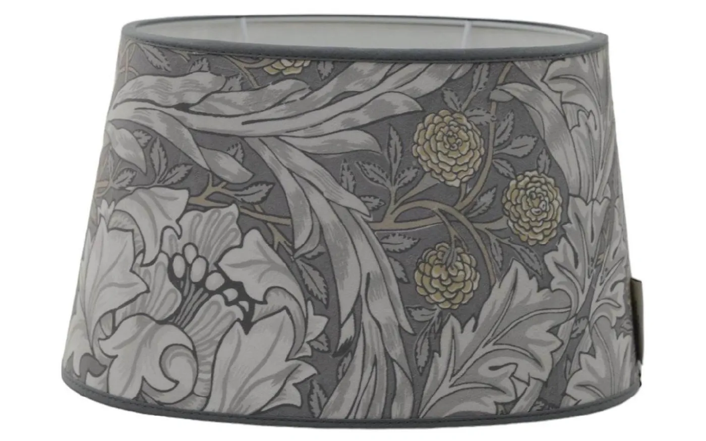 Africa Marigold Velvet Oval Lampskärm 20cm Limestone William Morris