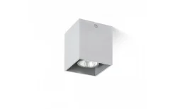 Agate I Takspotlight Borstad aluminium GU10