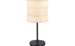 Aimee Bordslampa E27 naturfärg/bast