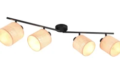 Aimee Spotlight 4-delad E14 naturfärg/bast