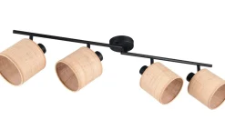 Aimee Spotlight 4-delad E14 naturfärg/bast