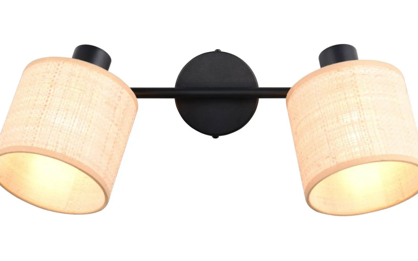 Aimee Spotlight 2-delad E14 naturfärg/bast