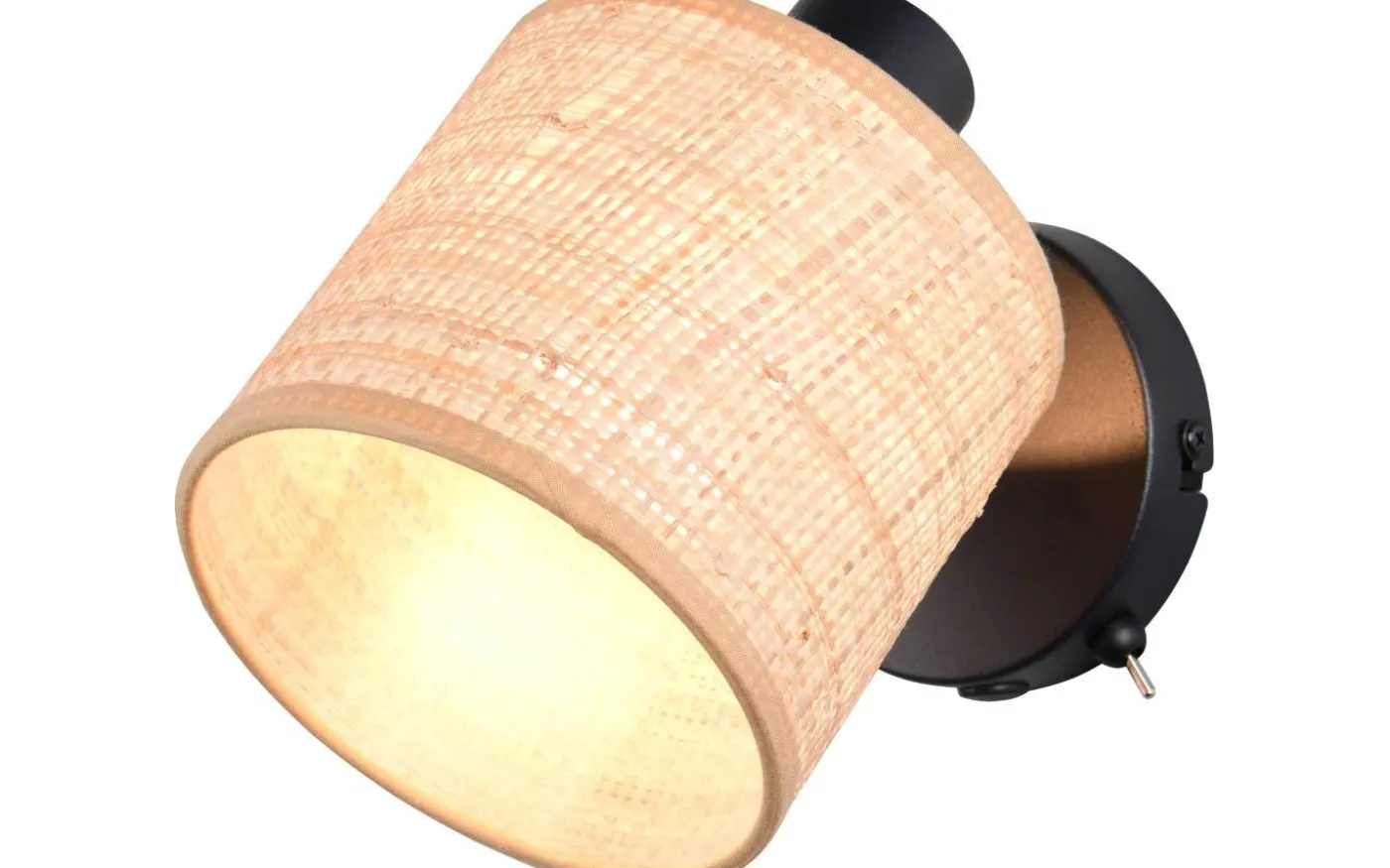 Aimee Spotlight E14 naturfärg/bast