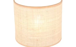 Aimee Vägglampa E27 naturfärg/bast