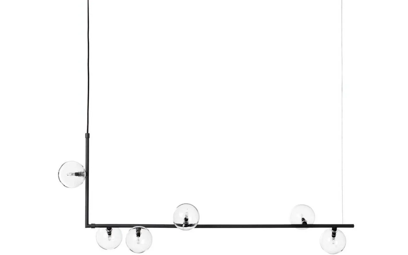 Air 73 Taklampa Svart