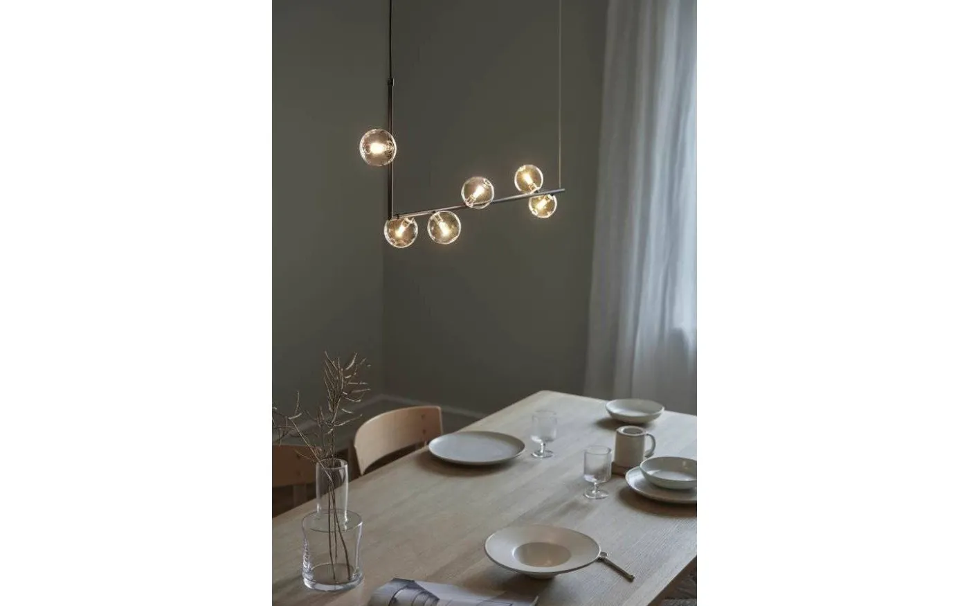 Air 73 Taklampa Svart