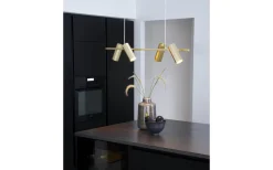 Alanis Taklampa 90cm Mässing