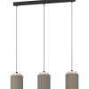 Albariza Taklampa 90cm Cappuccino/Guld