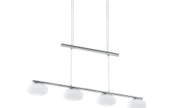 Aleandro Taklampa 80cm LED 3000K 4x4,5W Krom