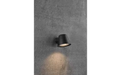 Aleria Vägglampa Svart IP44