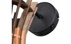 Alice Vägglampa E27 naturfärg/trä