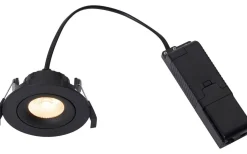 Aliki Spotlight LED 2700K 580lm 8W Svart IP44