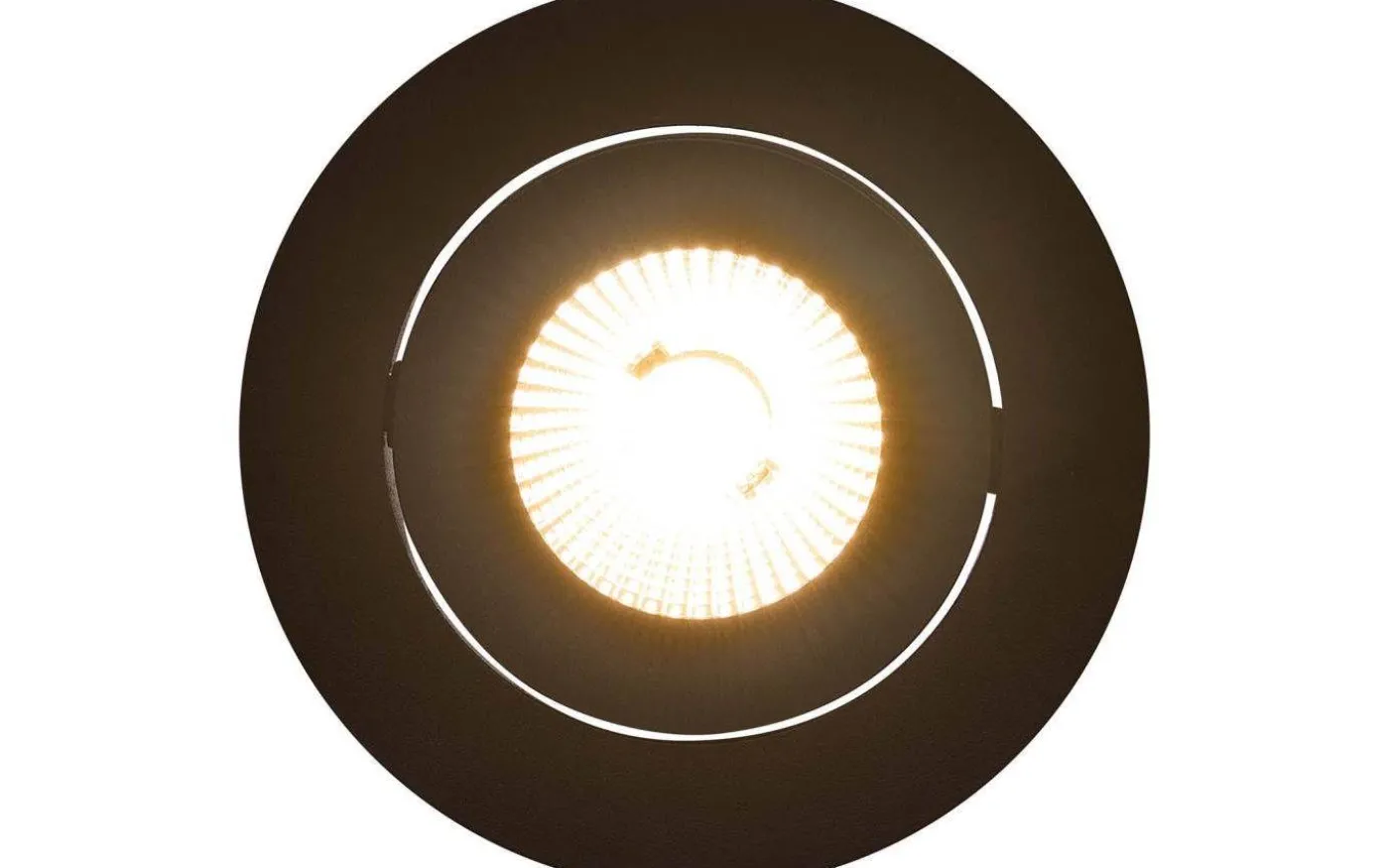Aliki Spotlight LED 2700K 580lm 8W Svart IP44