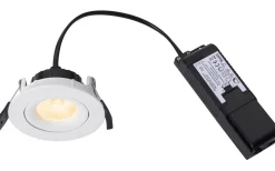 Aliki Spotlight LED 2700K 600lm 8W Vit IP44