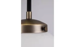 Alley Plafond 20cm Antikmässing/Vit IP44