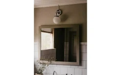 Alley Vägglampa Krom/Vit IP44