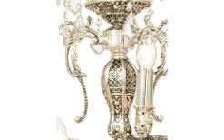 Allington Kristallkrona 60cm 9L Antiksilver