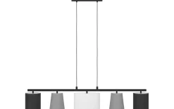 Almeida Taklampa 120cm Svart/Grå/Vit