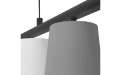 Almeida Taklampa 120cm Svart/Grå/Vit