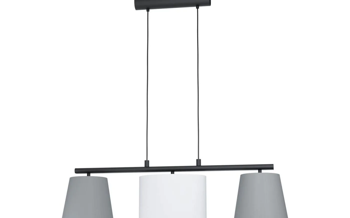 Almeida Taklampa 86cm Svart/Grå/Vit