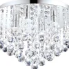 Almonte Kristallplafond 35cm G9 LED 3000K 4x3W Krom IP44