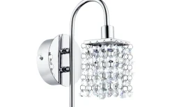 Almonte Vägglampa Kristall G9 LED 3000K 3W Krom IP44