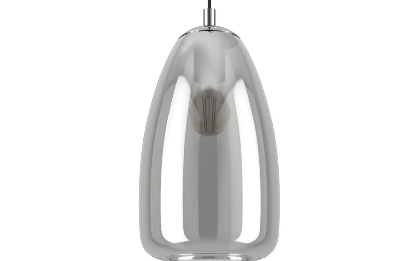 Alobrase Fönsterlampa 20cm Svart Rök