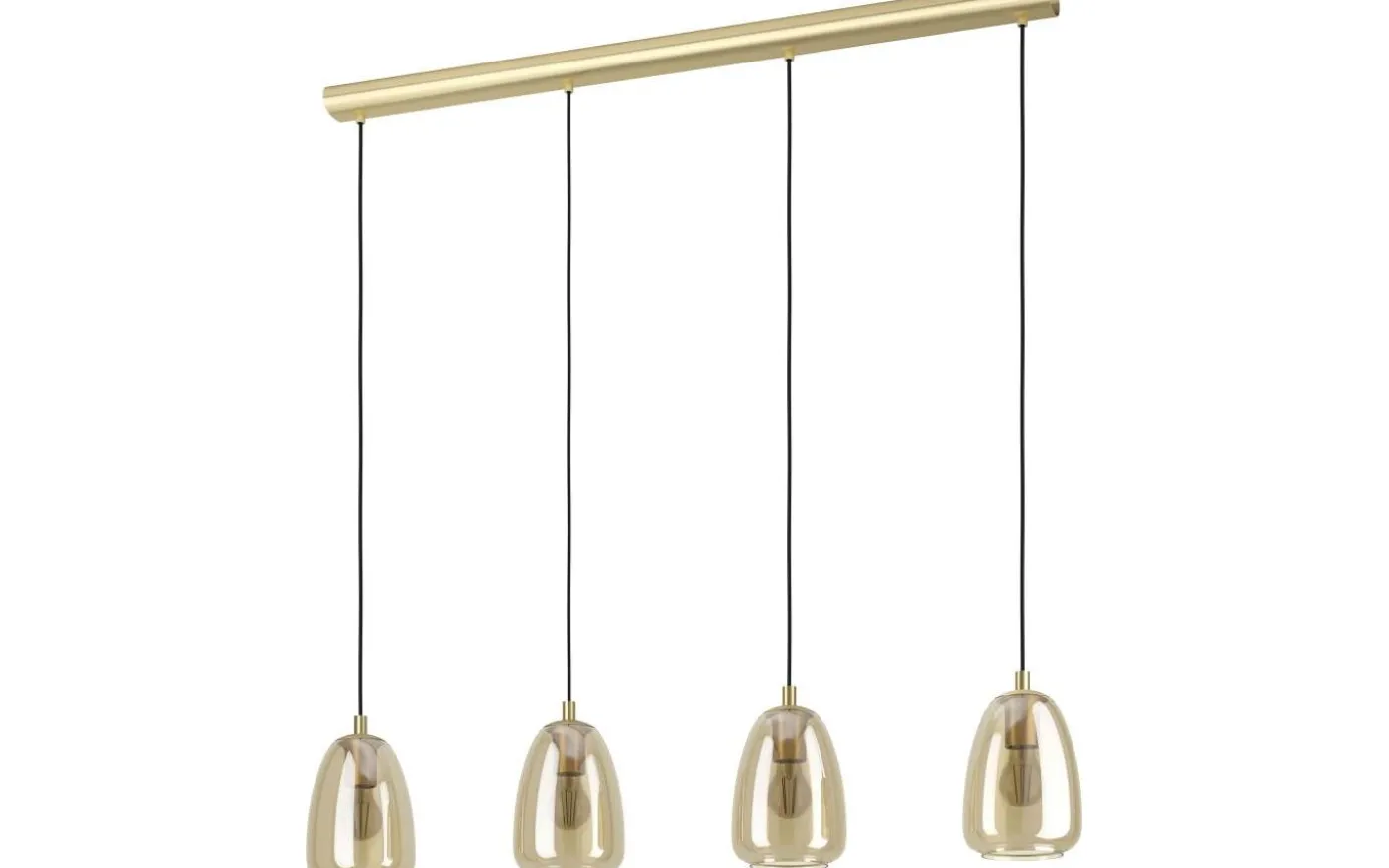 Alobrase Taklampa 108cm Borstad Mässing