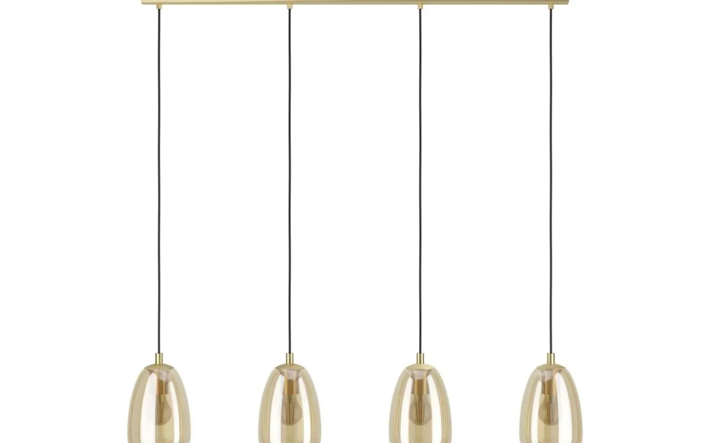 Alobrase Taklampa 108cm Borstad Mässing