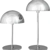 Along Uppladdningsbar Bordslampa 2-Pack Krom