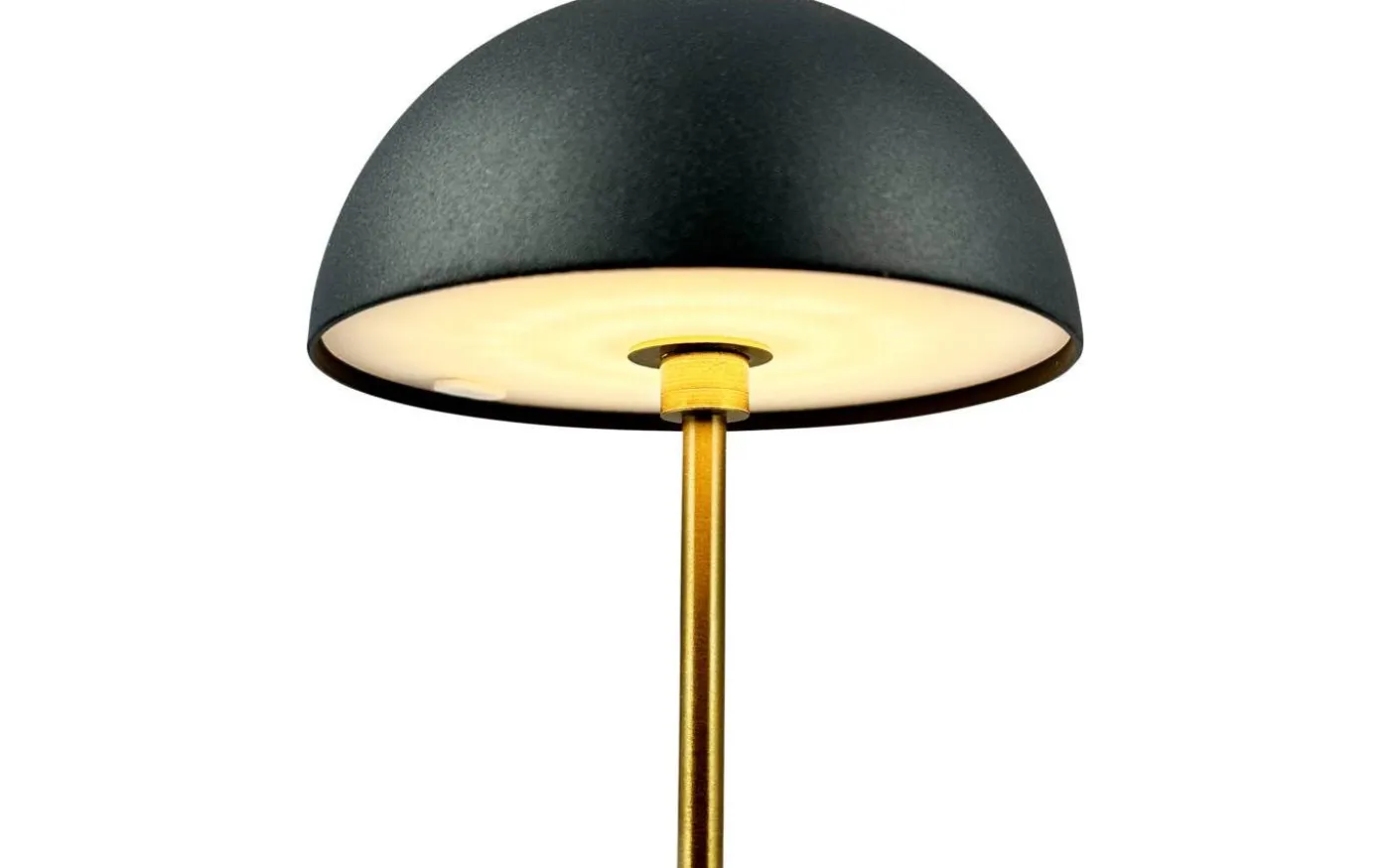 Along Uppladdningsbar Bordslampa 12/20cm 2 styck Svart/Mässing