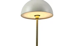 Along Uppladdningsbar Bordslampa 12/20cm 2 styck Beige/Mässing