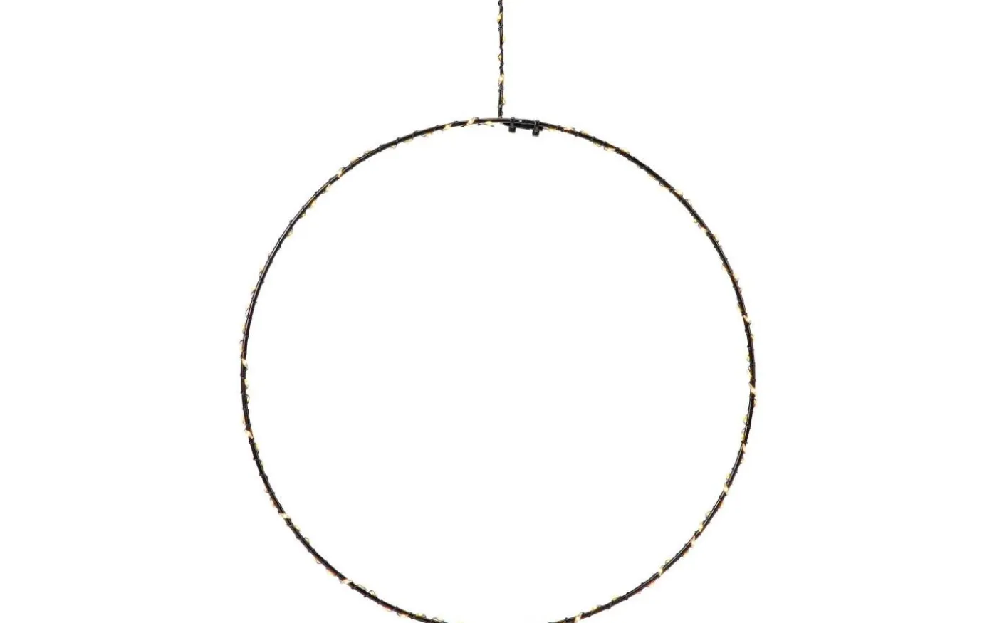 Alpha Batteridriven Pendel Cirkel 30cm Svart