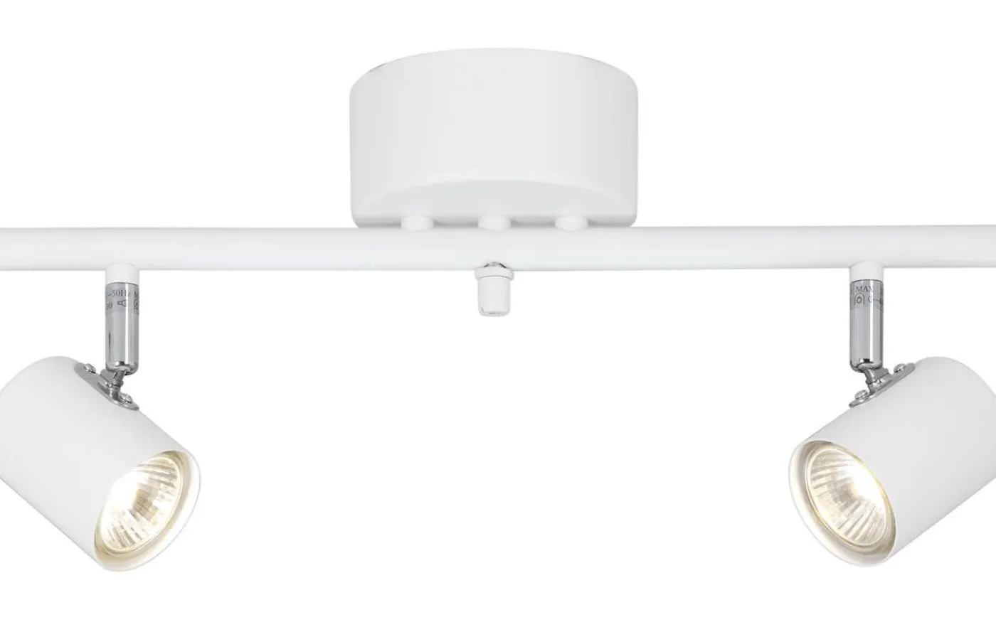 Alpha Takspotlight 40cm 2xGU10 Vit