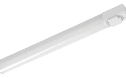 Alstad Bänkbelysning 1m med Uttag LED 3000K 15W Vit IP44