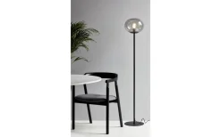 Alton Golvlampa 150cm Svart/Rökfärgad
