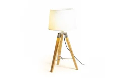 Alvis Lampfot 60cm Bambu/Krom