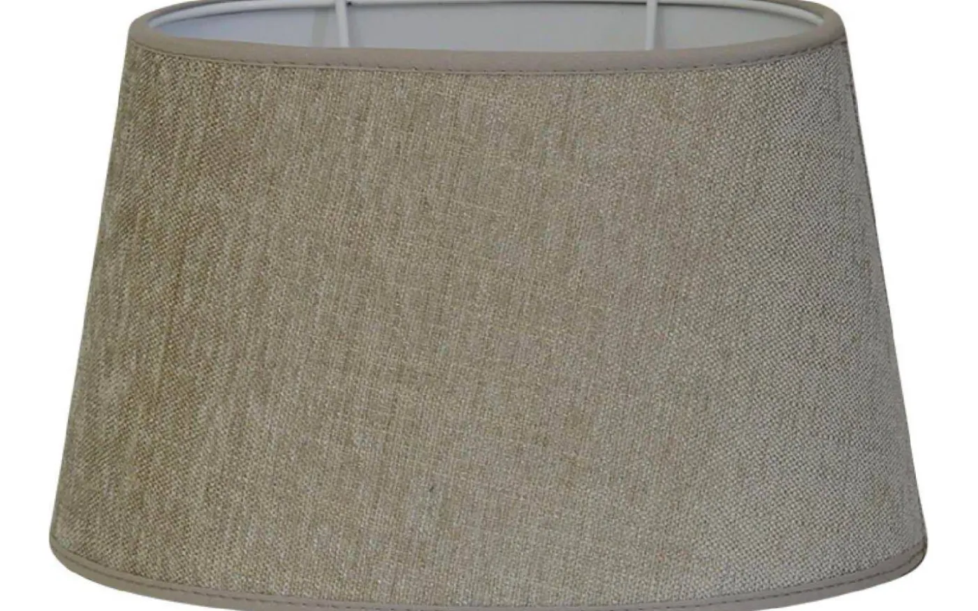 Amelia Oval Lampskärm 20cm Sand