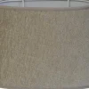 Amelia Oval Lampskärm 25cm Sand