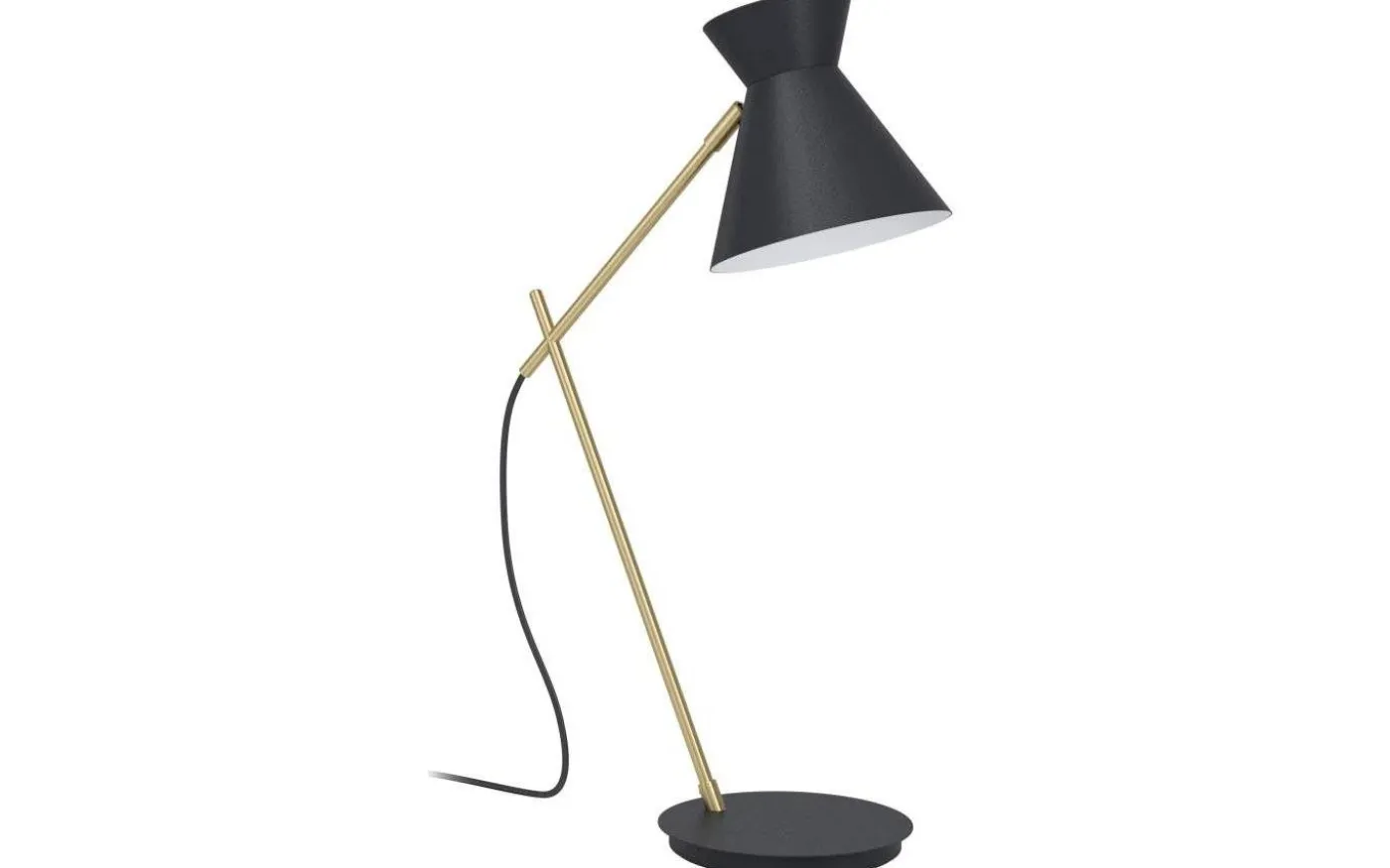 Amezaga Skrivbordslampa 58cm Svart/Mässing