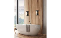 Amezola 1L Vägglampa Svart IP44