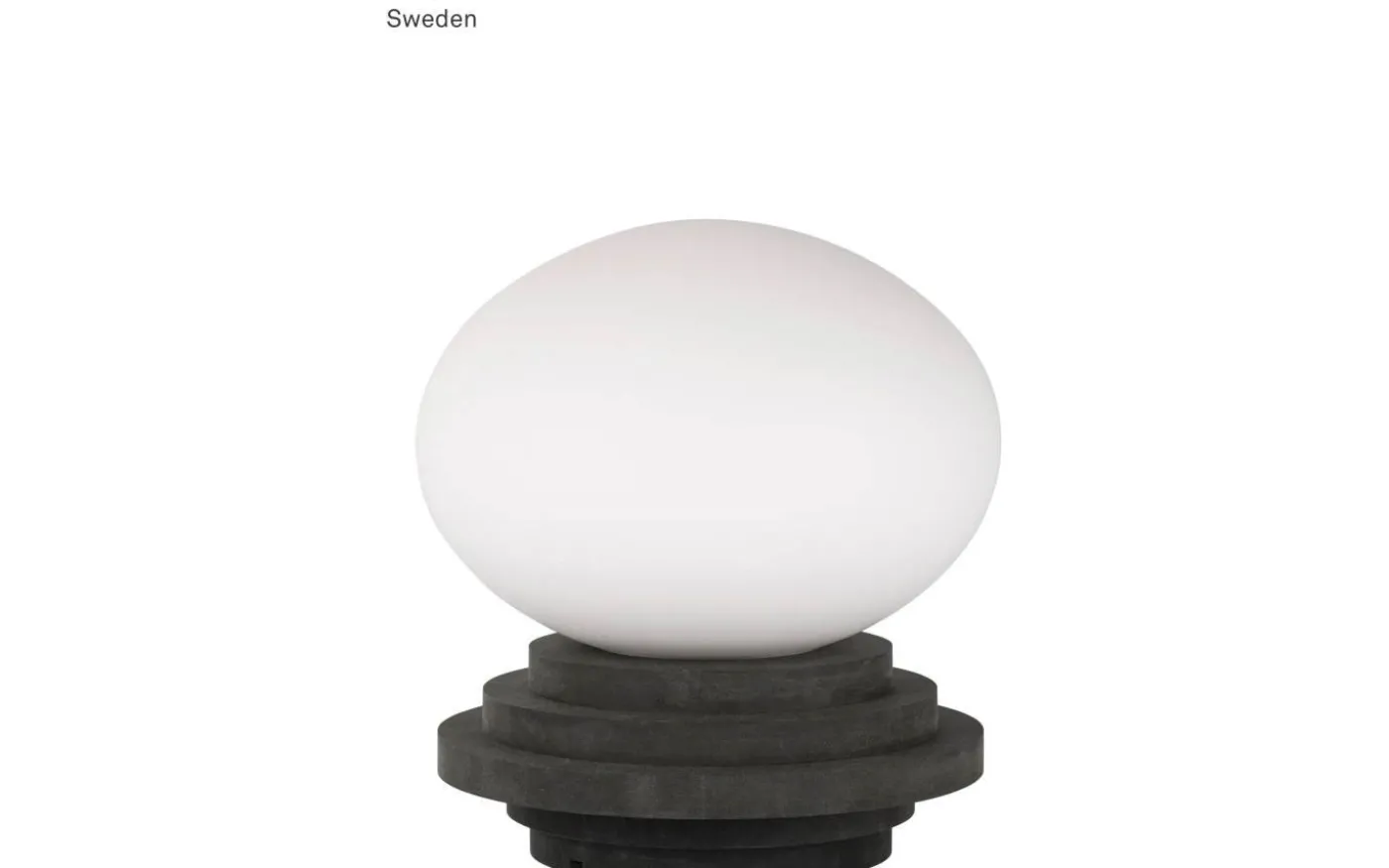 Amfi Bordslampa 28cm Grå
