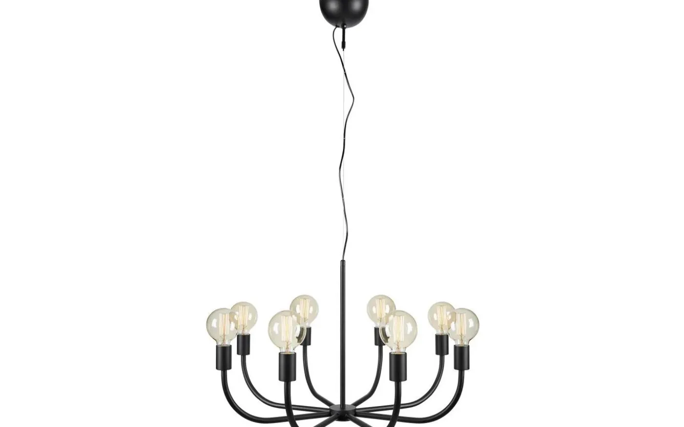 Amistoso Taklampa 77cm 8L Svart